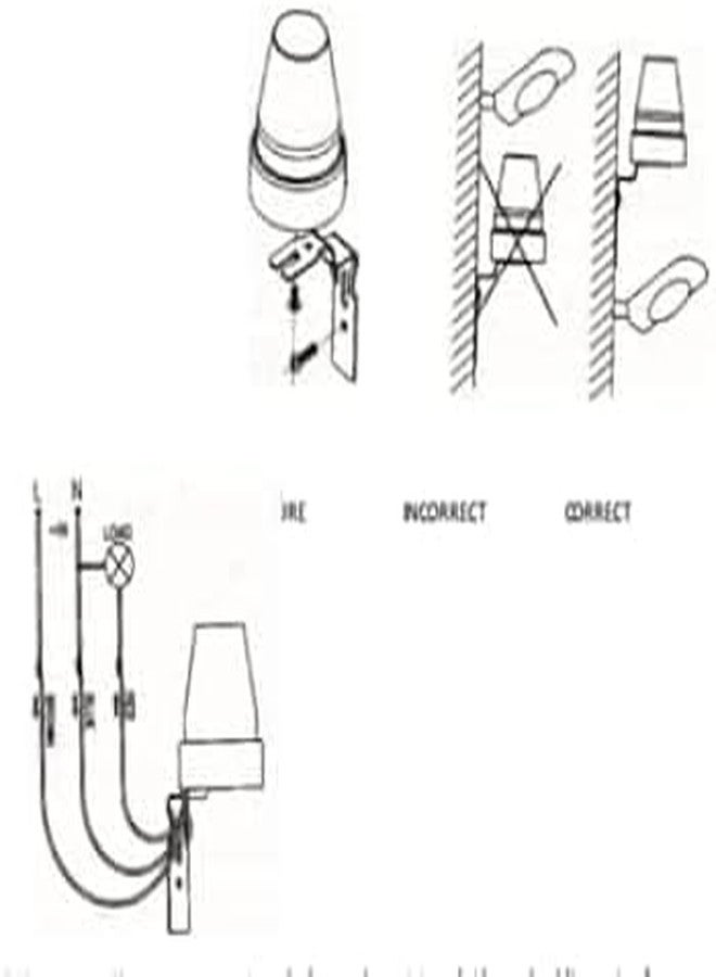 MAXWELL MX 302 220 V Auto Day/Night On & Off Photocell, LDR Sensor Switch for Lighting Control Water Proof | Photocell - Sensor 10A | (2 Years Warranty) - Pack of 2 - Image 4
